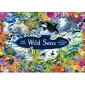Wild Seas Jigsaw: Stories of Nature’s Greatest Comebacks: 1000 Piece Jigsaw with 20 Shaped Pieces