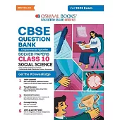 Oswaal CBSE Question Bank Class 10 Social Science, Chapterwise and Topicwise Solved Papers For Board Exams 2025
