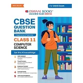 Oswaal CBSE Question Bank Class 11 Computer Science, Chapterwise and Topicwise Solved Papers For 2025 Exams