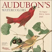 Audubon’s Watercolors 2025 Wall Calendar
