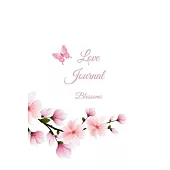 Love Journal: Blossoms (White)