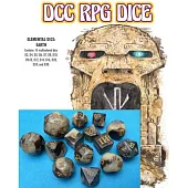 DCC RPG Dice Set Elemental Dice: Earth