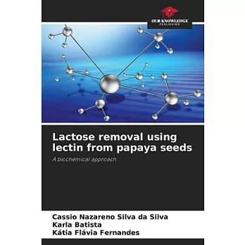 Lactose removal using lectin from papaya seeds