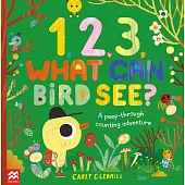 1, 2, 3, What Can Bird See?: A peep-through counting adventure