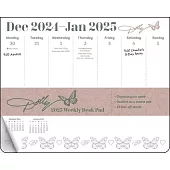 Dolly Parton 2025 Weekly Desk Pad Calendar