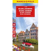 Belgium Luxemburg Marco Polo Map