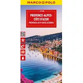 Provence Alps Cote d’Azur Marco Polo Map