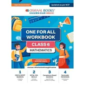 Oswaal NCERT & CBSE One For All Workbook Mathematics Class 6 Updated As Per NCF MCQ’s VSA SA LA For Latest Exam