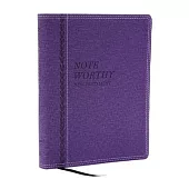 Noteworthy New Testament: Read and Journal Through the New Testament in a Year (Nkjv, Purple Leathersoft, Comfort Print)
