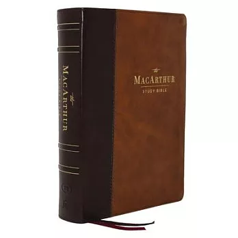 MacArthur Study Bible 2nd Edition: Unleashing God’s Truth One Verse at a Time (Lsb, Brown Leathersoft, Comfort Print, Thumb Indexed)