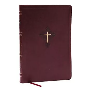 Rsv2ce, Thinline Large Print Catholic Bible, Crimson Leathersoft, Comfort Print