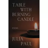 Table with Burning Candle