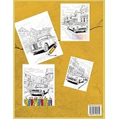 Classic Cars Coloring Book: Explore the Classic Era of Cars Through Coloring with 50 Coloring Pages
