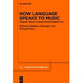 How Language Speaks to Music: Prosody from a Cross-Domain Perspective