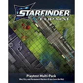Starfinder Flip-Mat: Second Edition Playtest Multi-Pack