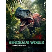 Dinosaur World: Embark on a Colorful Jurassic Journey for Kids to Color