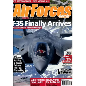 AirForces MONTHLY 第341期 8月號 / 2016