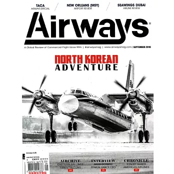 Airways (US) Vol.23 No.7 第247期 9月號 / 2016