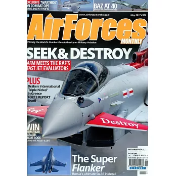 AirForces MONTHLY 第350期 5月號/2017