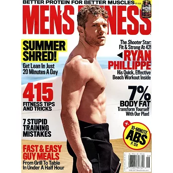 Men’s Fitness 美國版 6月號/2017