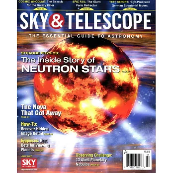 SKY & TELESCOPE Vol.134 No.1 7月號/2017
