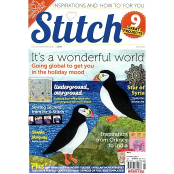 Stitch magazine 第108期 8-9月號/2017