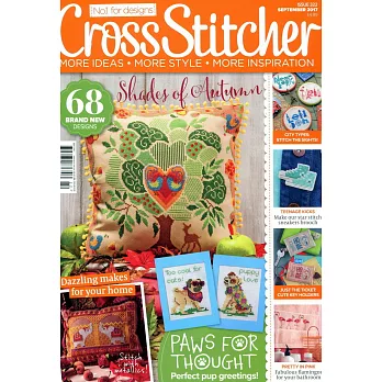 Cross Stitcher 英國版 第322期 9月號/2017