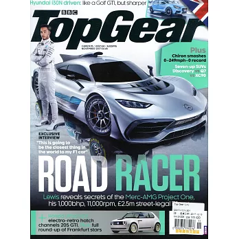 Top Gear 英國版 第301期 11月號/2017