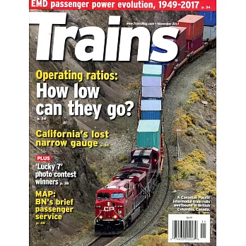 Trains Vol.77 No.11 11月號/2017