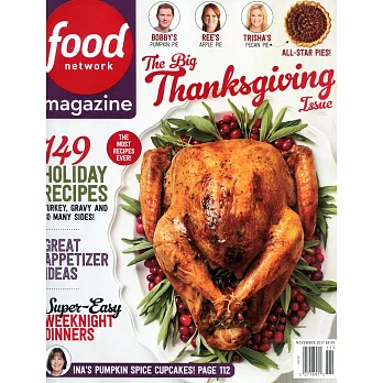 food network magazine Vol.10 No.9 11月號/2017