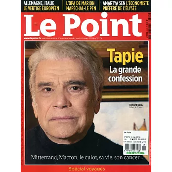 Le Point 第2375期 3月8日/2018
