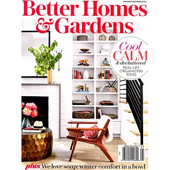 Better Homes and Gardens : 1月號/2019
