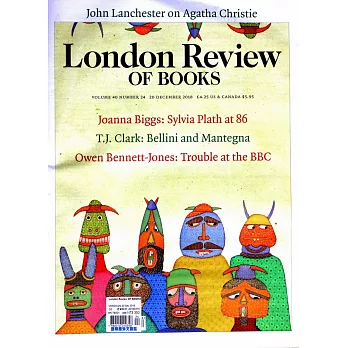 London Review OF BOOKS Vol.40 No.24 12月20日/2018