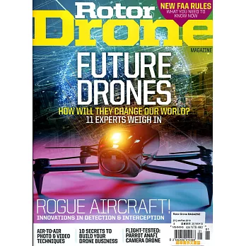 Rotor Drone MAGAZINE 1-2月號/2019