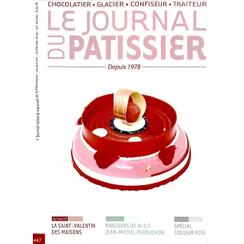 LE JOURNAL DU PATISSIER 第447期 1-2月號/2019
