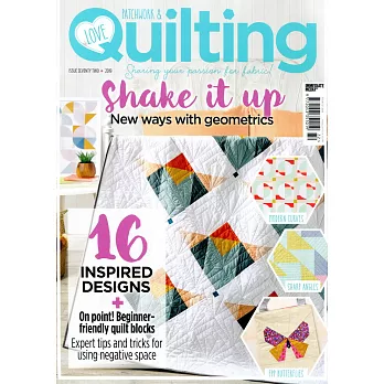 LOVE Patchwork & Quilting 第72期/2019