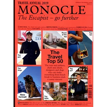 MONOCLE : The ESCAPIST 第1期 春夏號/2019