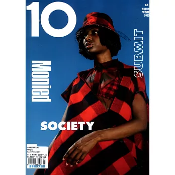10 Magazine (UK) 第63期 秋冬號/2019 (多封面隨機出貨)