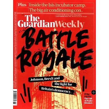 the guardian weekly Vol.201 No.13 9月6日/2019
