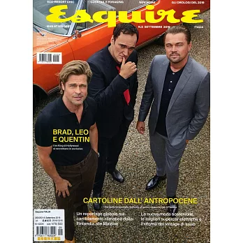Esquire 義大利版 第5期 9月號/2019