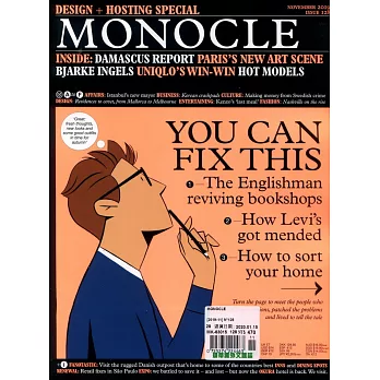 MONOCLE 第128期 11月號/2019