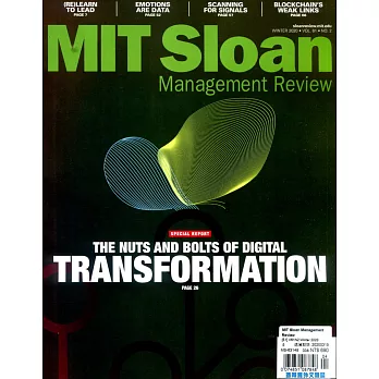 MIT Sloan Management Review 冬季號/2020