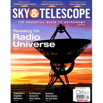 SKY & TELESCOPE 8月號/2020