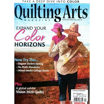 Quilting Arts 8-9月號/2020