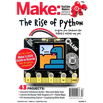 Make : The Rise of Python 秋季號/2020