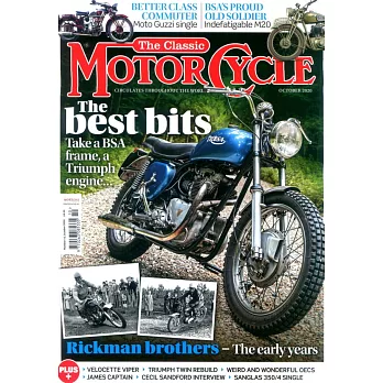 The Classic MOTORCYCLE 10月號/2020