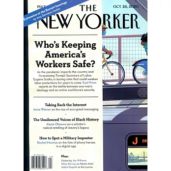 THE NEW YORKER 10月26日/2020