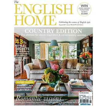 The ENGLISH HOME 8月號/2021
