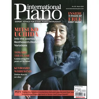 INTERNATIONAL PIANO 3月號/2022