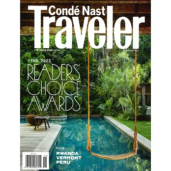 Conde Nast Traveler 美國版 11月號/2023